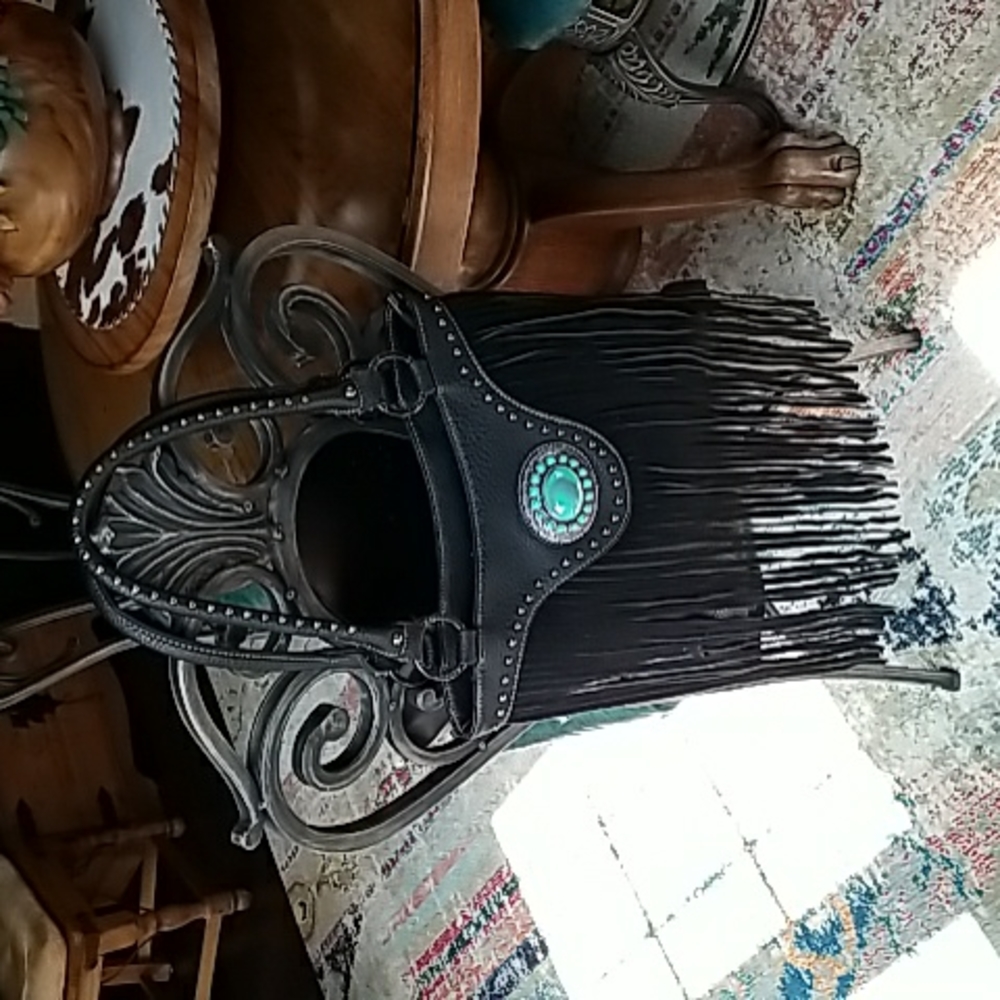🐴EUC Trinity Ranch Leather Shoulder Bag